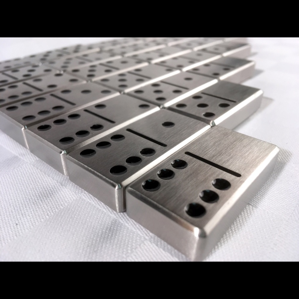 Set of double 6 dominoes. - Picture 4 of 6